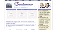 Desktop Screenshot of acutesolutions.co.uk